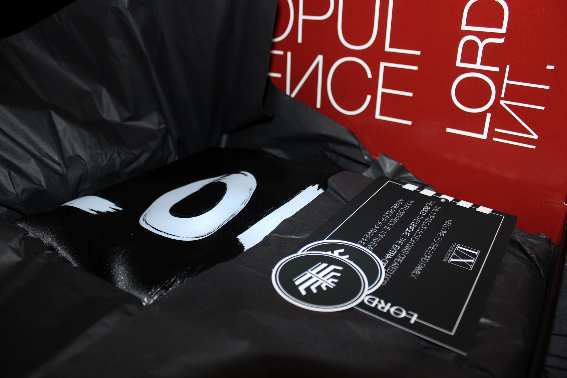 LORD INT Luxury Brushstroke Bomber