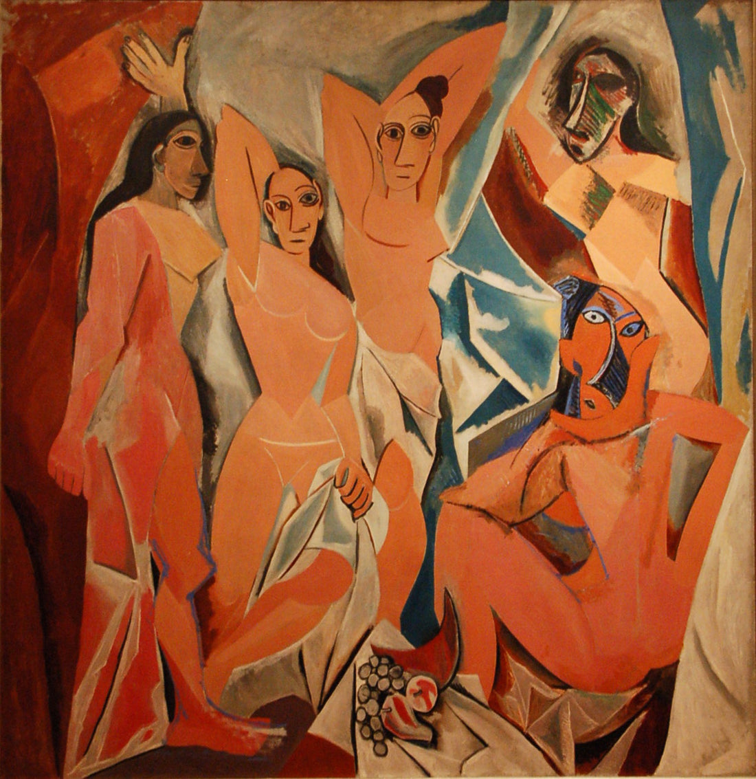 Les Demoiselles d'Avignon By Picasso