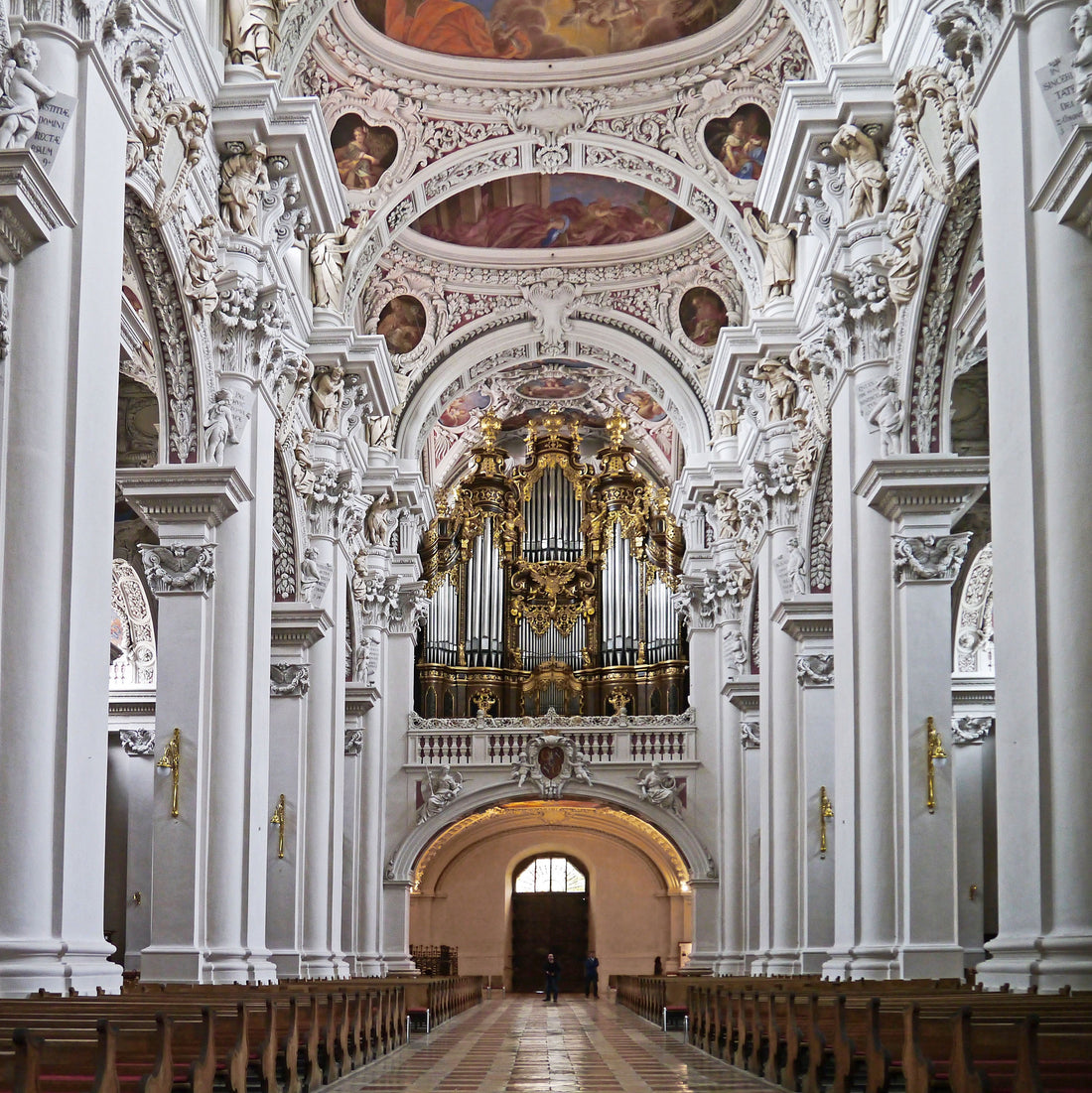 St Stephans Cathedral in Passau Displaying Baroque Architecture