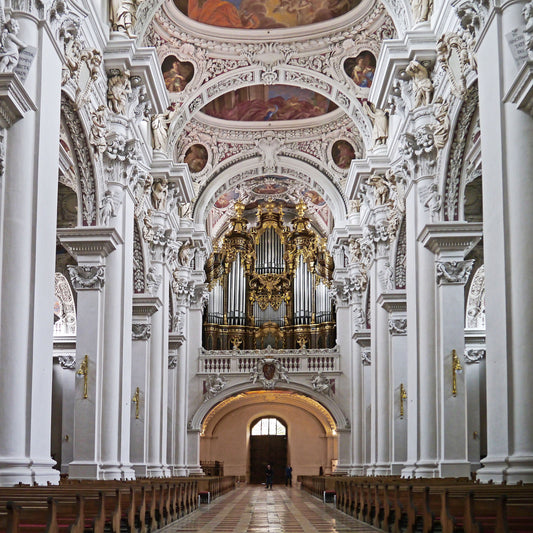 St Stephans Cathedral in Passau Displaying Baroque Architecture